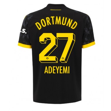 Borussia Dortmund Karim Adeyemi #27 Koszulka Wyjazdowa 2023-24 Krótki Rękaw