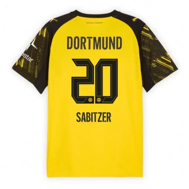 Borussia Dortmund Marcel Sabitzer #20 Koszulka Podstawowa 2025-26 Krótki Rękaw