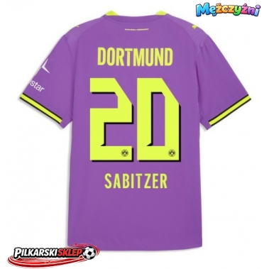 Borussia Dortmund Marcel Sabitzer #20 Koszulka Trzecia 2026-27 Krótki Rękaw