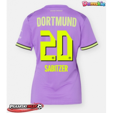 Borussia Dortmund Marcel Sabitzer #20 Koszulka Trzecia damskie 2026-27 Krótki Rękaw
