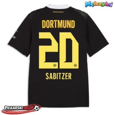 Borussia Dortmund Marcel Sabitzer #20 Koszulka Wyjazdowa 2026-27 Krótki Rękaw