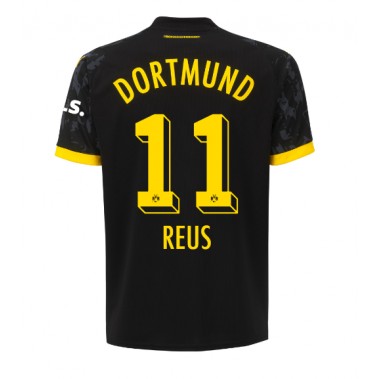 Borussia Dortmund Marco Reus #11 Koszulka Wyjazdowa damskie 2023-24 Krótki Rękaw