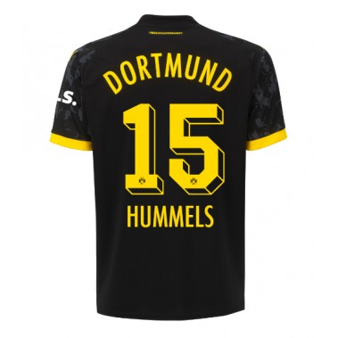 Borussia Dortmund Mats Hummels #15 Koszulka Wyjazdowa 2023-24 Krótki Rękaw