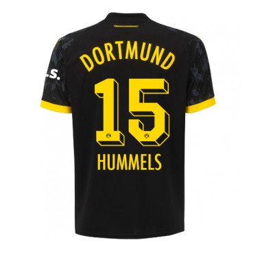 Borussia Dortmund Mats Hummels #15 Koszulka Wyjazdowa damskie 2023-24 Krótki Rękaw