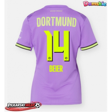 Borussia Dortmund Maximilian Beier #14 Koszulka Trzecia damskie 2026-27 Krótki Rękaw