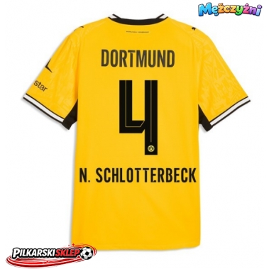 Borussia Dortmund Nico Schlotterbeck #4 Koszulka Podstawowa 2026-27 Krótki Rękaw