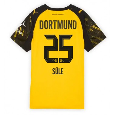 Borussia Dortmund Niklas Sule #25 Koszulka Podstawowa damskie 2025-26 Krótki Rękaw