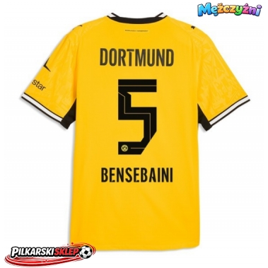 Borussia Dortmund Ramy Bensebaini #5 Koszulka Podstawowa 2026-27 Krótki Rękaw
