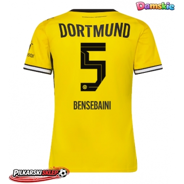 Borussia Dortmund Ramy Bensebaini #5 Koszulka Podstawowa damskie 2026-27 Krótki Rękaw