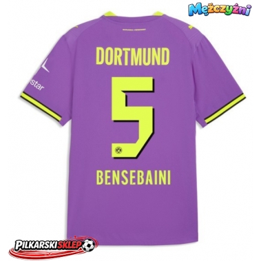 Borussia Dortmund Ramy Bensebaini #5 Koszulka Trzecia 2026-27 Krótki Rękaw