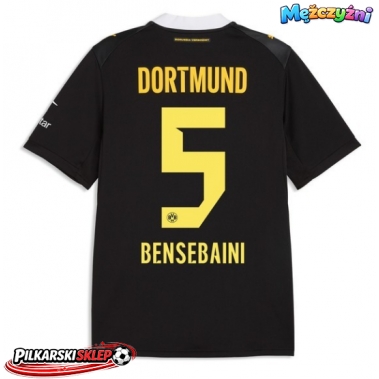 Borussia Dortmund Ramy Bensebaini #5 Koszulka Wyjazdowa 2026-27 Krótki Rękaw