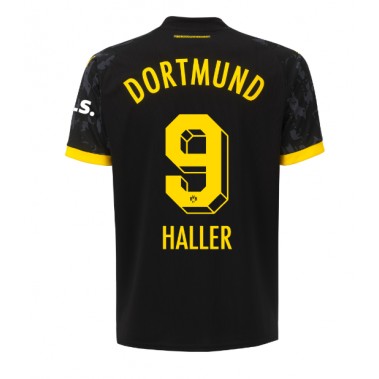 Borussia Dortmund Sebastien Haller #9 Koszulka Wyjazdowa 2023-24 Krótki Rękaw