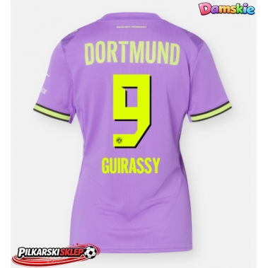 Borussia Dortmund Serhou Guirassy #9 Koszulka Trzecia damskie 2026-27 Krótki Rękaw