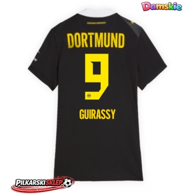 Borussia Dortmund Serhou Guirassy #9 Koszulka Wyjazdowa damskie 2026-27 Krótki Rękaw
