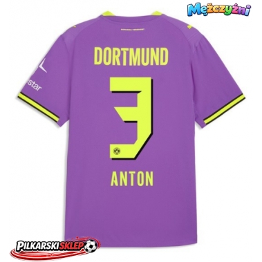 Borussia Dortmund Waldemar Anton #3 Koszulka Trzecia 2026-27 Krótki Rękaw