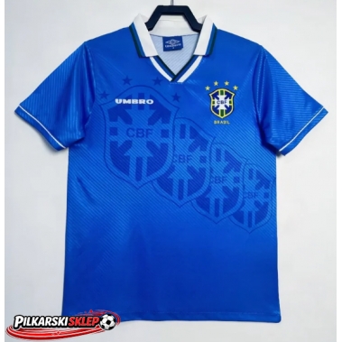 Brazylia 1996 Koszulka Retro Wyjazdowa Krótki Rękaw