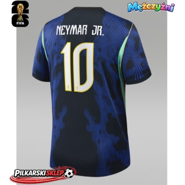 Brazylia Neymar Jr #10 Koszulka Wyjazdowa MŚ 2026 Krótki Rękaw