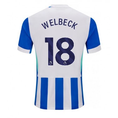 Brighton Danny Welbeck #18 Koszulka Podstawowa 2025-26 Krótki Rękaw