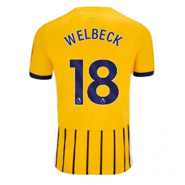 Brighton Danny Welbeck #18 Koszulka Trzecia 2025-26 Krótki Rękaw