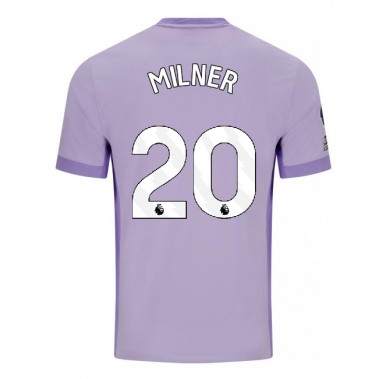 Brighton James Milner #20 Koszulka Wyjazdowa 2025-26 Krótki Rękaw