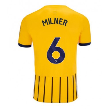 Brighton James Milner #6 Koszulka Wyjazdowa 2024-25 Krótki Rękaw
