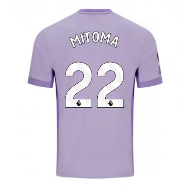 Brighton Kaoru Mitoma #22 Koszulka Wyjazdowa 2025-26 Krótki Rękaw