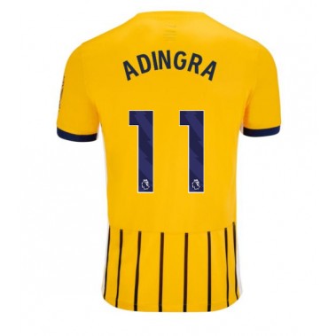 Brighton Simon Adingra #11 Koszulka Wyjazdowa 2024-25 Krótki Rękaw