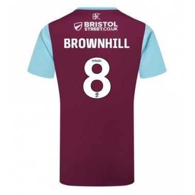 Burnley Josh Brownhill #8 Koszulka Podstawowa 2024-25 Krótki Rękaw