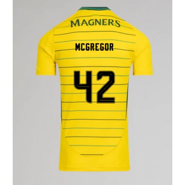 Celtic Callum McGregor #42 Koszulka Wyjazdowa 2024-25 Krótki Rękaw
