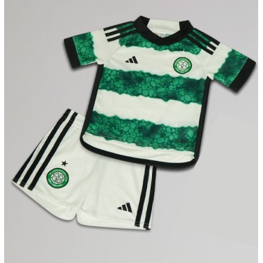 Celtic Koszulka Podstawowa dzieci 2023-24 Krótki Rękaw (+ krótkie spodenki)