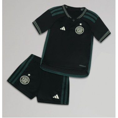 Celtic Koszulka Wyjazdowa dzieci 2023-24 Krótki Rękaw (+ krótkie spodenki)