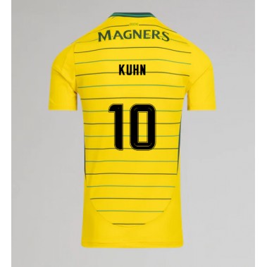 Celtic Nicolas Kuhn #10 Koszulka Wyjazdowa 2024-25 Krótki Rękaw