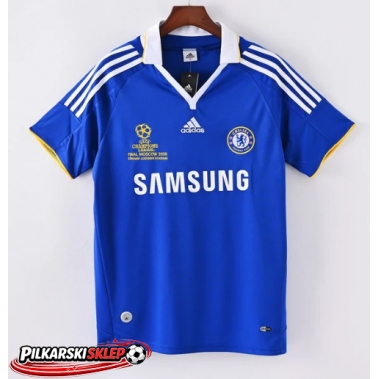 Chelsea 2008-2009 Koszulka Retro Podstawowa Krótki Rękaw