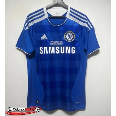 Chelsea 2011-2012 Champions League Koszulka Retro Podstawowa Krótki Rękaw