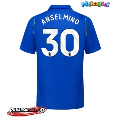 Chelsea Aaron Anselmino #30 Koszulka Podstawowa 2026-27 Krótki Rękaw