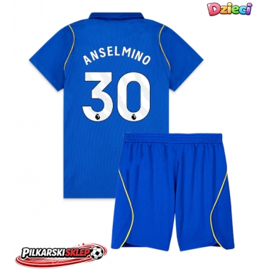 Chelsea Aaron Anselmino #30 Koszulka Podstawowa dzieci 2026-27 Krótki Rękaw (+ krótkie spodenki)