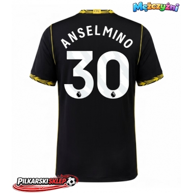 Chelsea Aaron Anselmino #30 Koszulka Wyjazdowa 2026-27 Krótki Rękaw