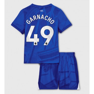 Chelsea Alejandro Garnacho #49 Koszulka Podstawowa dzieci 2025-26 Krótki Rękaw (+ krótkie spodenki) Chelsea Alejandro Garnacho #49 Koszulka Podstawowa dzieci 2025-26 Krótki Rękaw (+ krótkie spodenki)