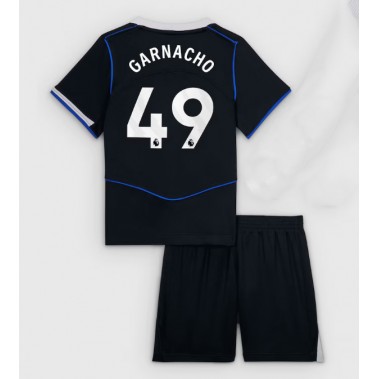Chelsea Alejandro Garnacho #49 Koszulka Trzecia dzieci 2025-26 Krótki Rękaw (+ krótkie spodenki) Chelsea Alejandro Garnacho #49 Koszulka Trzecia dzieci 2025-26 Krótki Rękaw (+ krótkie spodenki)