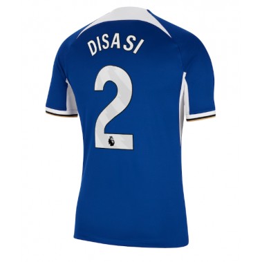 Chelsea Axel Disasi #2 Koszulka Podstawowa 2023-24 Krótki Rękaw