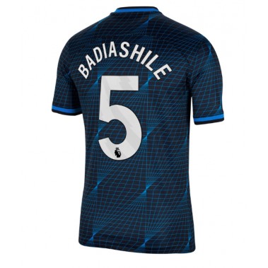 Chelsea Benoit Badiashile #5 Koszulka Wyjazdowa 2023-24 Krótki Rękaw