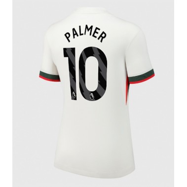 Chelsea Cole Palmer #10 Koszulka Wyjazdowa damskie 2025-26 Krótki Rękaw Chelsea Cole Palmer #10 Koszulka Wyjazdowa damskie 2025-26 Krótki Rękaw