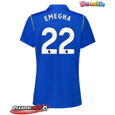 Chelsea Emmanuel Emegha #22 Koszulka Podstawowa damskie 2026-27 Krótki Rękaw