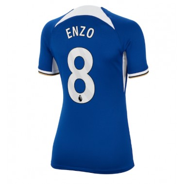 Chelsea Enzo Fernandez #8 Koszulka Podstawowa damskie 2023-24 Krótki Rękaw