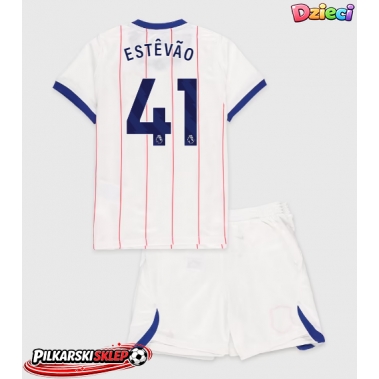 Chelsea Estevao Willian #41 Koszulka Trzecia dzieci 2026-27 Krótki Rękaw (+ krótkie spodenki)
