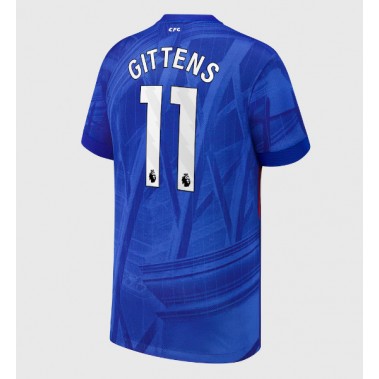Chelsea Jamie Gittens #11 Koszulka Podstawowa 2025-26 Krótki Rękaw