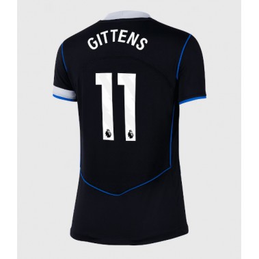 Chelsea Jamie Gittens #11 Koszulka Trzecia damskie 2025-26 Krótki Rękaw Chelsea Jamie Gittens #11 Koszulka Trzecia damskie 2025-26 Krótki Rękaw