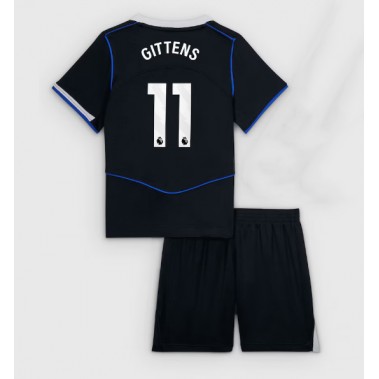 Chelsea Jamie Gittens #11 Koszulka Trzecia dzieci 2025-26 Krótki Rękaw (+ krótkie spodenki) Chelsea Jamie Gittens #11 Koszulka Trzecia dzieci 2025-26 Krótki Rękaw (+ krótkie spodenki)