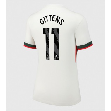 Chelsea Jamie Gittens #11 Koszulka Wyjazdowa damskie 2025-26 Krótki Rękaw