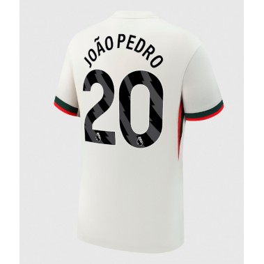 Chelsea Joao Pedro #20 Koszulka Wyjazdowa 2025-26 Krótki Rękaw Chelsea Joao Pedro #20 Koszulka Wyjazdowa 2025-26 Krótki Rękaw